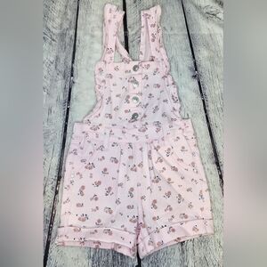 Wonder Nation 3T bib shorts with cute snap buttons in the front